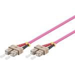 Conneu SC-SC дуплексна пач корда, мултимод OM4, 3 мм. , виолетова, Conneu (3.0 м) (CNFJ-SCSCOM4DVT3mm-3)