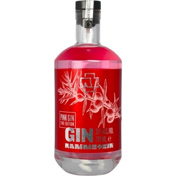 Rammstein Pink Gin Version 2 38% 0.7 L (čistá fľaša)
