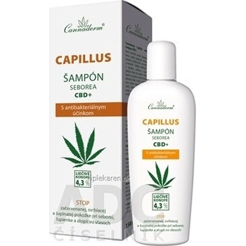 CANNADERM CAPILLUS Šampón na vlasy proti seborei CBD+ 150 ml
