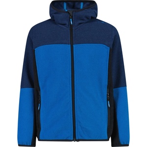 CMP Детско поларено яке CMP Kid's Jacket Fix Hood Jacquard Knitted Fleece jacket - River / Infinity - размер 176 (EU) (703-5616-0619)