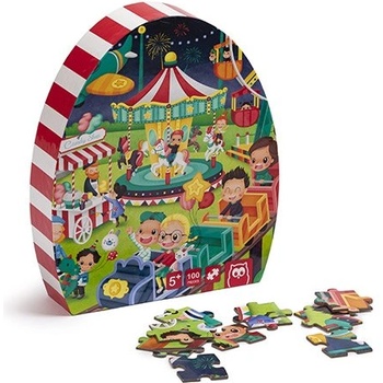 Image 1 of Eurekakids - Пъзел 100 части - Увеселителен парк