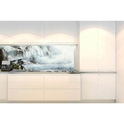 DIMEX KI-180-190 Fototapeta do kuchyne Maľba vodopádu, rozmery 180 x 60 cm