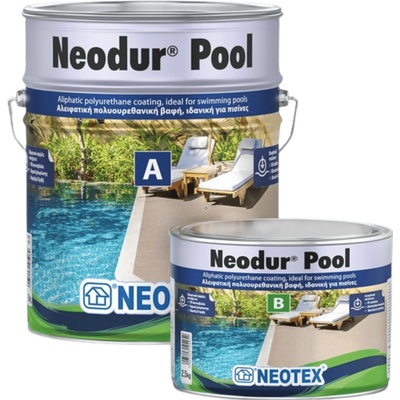 NEOTEX Neodur Pool - polyuretánový náter pre bazény Balenie: 10 kg, Farba: Biela