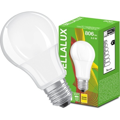 Bellalux LED žárovka E27 A60 8,5W = 60W 806lm 2700K teplá bílá 200°