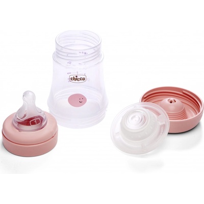 Chicco láhev kojenecká Perfect 5 silikon růžová 150 ml