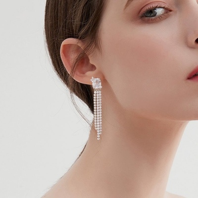 JAY náušnice se zirkony Iona JAY-0133-E10831B stříbrná