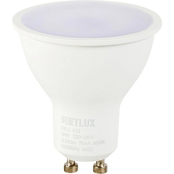 Retlux RLL 418 GU10 bulb 9W CW RLL 418