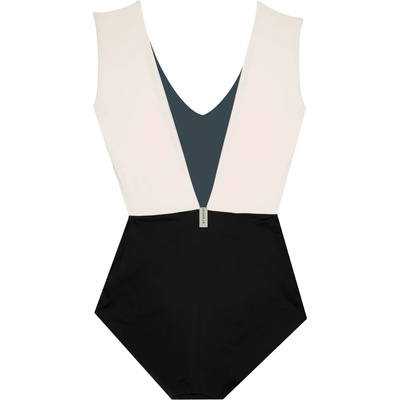 MYMARINI Дамски бански костюм MYMARINI Women's Summerbody Swimsuit - Black / Grey / White (150-5878-0112)