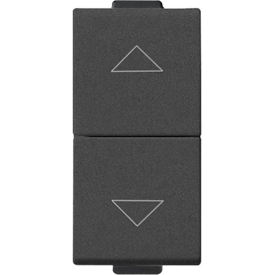 Vimar 09060. cm Бутон/Ключ за управление на щори 2p 10ax Карбон мат 1m neve up (09060.cm)