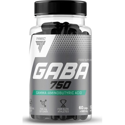 Trec Nutrition GABA, 750 mg, 60 капсули, Trec Nutrition