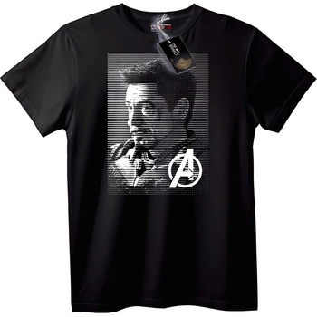 NOONEBRAND Тениска Avengers Капитан Америка - L, Black