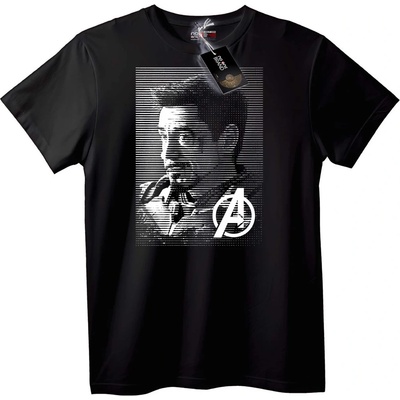 NOONEBRAND Тениска Avengers Капитан Америка - L, Black