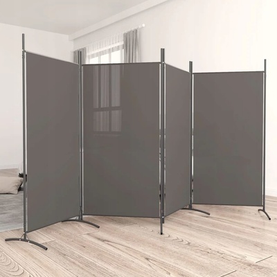 VidaXL Paraván 4-panelový vícebarevný 346 x 180 cm