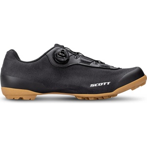 SCOTT Мъжки обувки за gravel колоездене Scott Gravel Pro Cycling shoes - Black Matt / White - размер 40 (EU) (036-0784-0411)