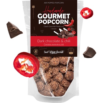 Gourmet Popcorn Hořká čokoláda s chilli 75 g