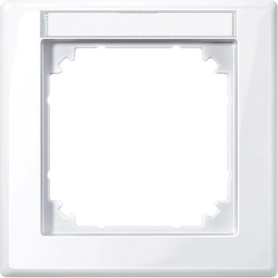 Merten rámček kryt System M biela 470125