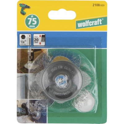 Wolfcraft Pot kefa Ø drieku 1/4 "(6,3 mm) 2108000 1 ks