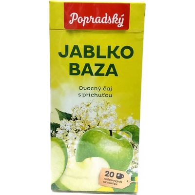 Baliarne obchodu Poprad Ovocný čaj Popradský Jablko černý bez 40 g