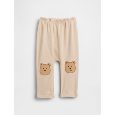 GAP Бебешки панталони Brannan Bear GAP GAP | Bezhov | Момчешки | 3-6 месеца