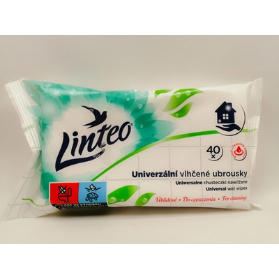 Linteo Satin univerzální vlhčené ubrousky 40 ks – Zboží Dáma