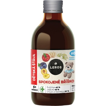 Leros detská šťava Spokojné bruško 250 ml