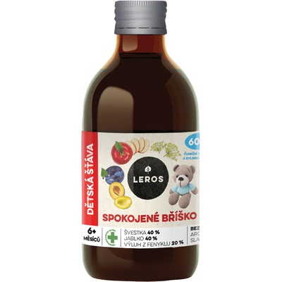 Leros detská šťava Spokojné bruško 250 ml