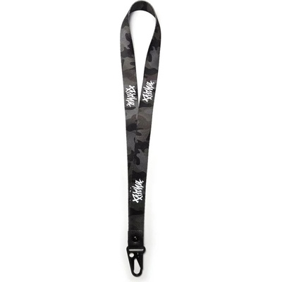 Šňůrka na krk PITCHA LOGO long camo/white