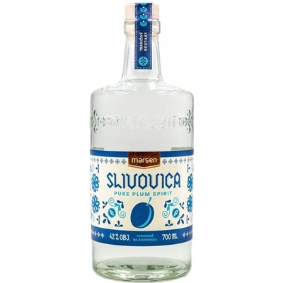 Marsen Traditional Slivovica 42% 0,7 l (čistá fľaša)