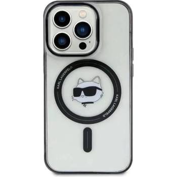 KARL LAGERFELD Кейс Karl Lagerfeld KLHMP15MHCHNOTK за iPhone 15 Plus 6.7"", прозрачен, твърд, IML Choupette`s Head MagSafe (KXG0078666)