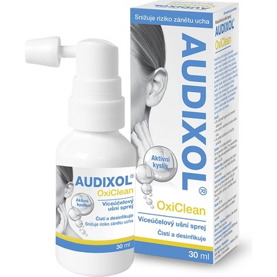 Audixol Oxiclean víceúčelový ušní sprej 30 ml – Zboží Dáma