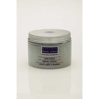 Mineral Beauty System telový peeling so soľou a olejom Oceán 300 g