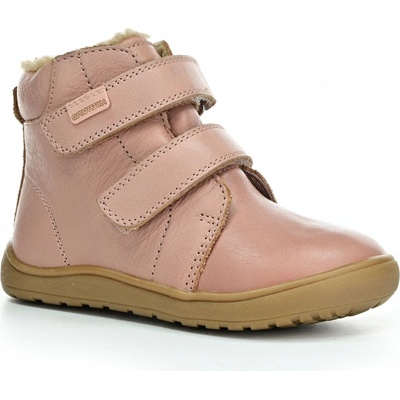 Protetika dívčí zimní barefoot boty BEKA PINK růžová