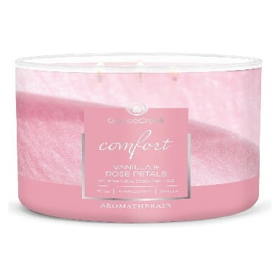 Goose Creek Candle AROMATHERAPY VANILLA & ROSE PETALS 411 g