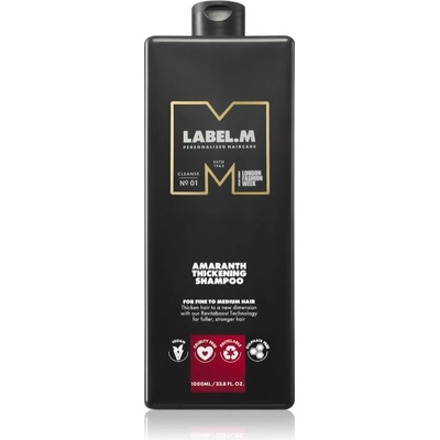label.m Amaranth Thickening Shampoo šampón pre extra objem 1000 ml