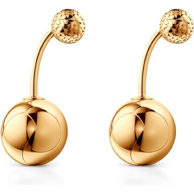 SAVICKI Обеци топчета Savicki: злато