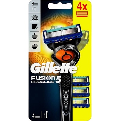 Gillette Fusion5 ProGlide Flexball + 4 ks hlavic