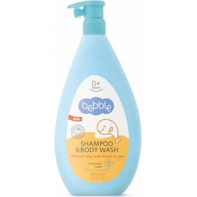 Bebble Shampoo & Body Wash Camomile & Linden 2 v 1 pro děti 400 ml