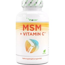 Vit4ever MSM + vitamín C 1000 mg 365 tablet