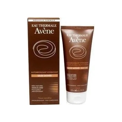 Avène Хидратиращ автобронзант за лице и тяло , Avene Autobronzant Hydratant Gelle Satine 100ml