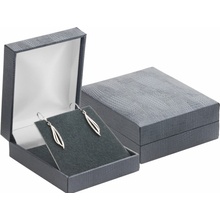 JK Box Luxusná koženková čierna krabička na malú sadu šperkov IK033-SAM Značka: Linda's Jewelry