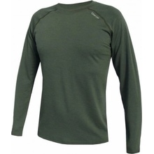 Jitex Ibrak 901 TSS tmavá khaki pánské triko dlouhý rukáv merino vlna