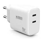 Urban Factory Мрежово зарядно устройство, 2xUSB-C (20W+45W), URBAN FACTORY PGC65UF (PGC65UF)