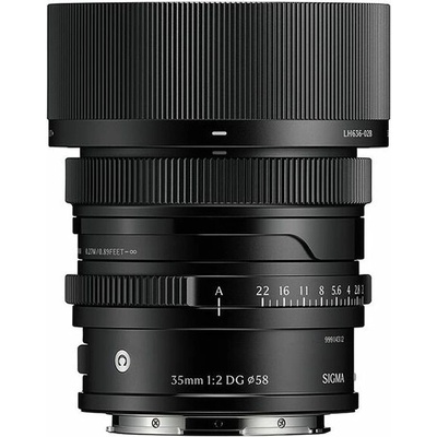 SIGMA 35 mm f/2 DG Contemporary pro L-mount černý