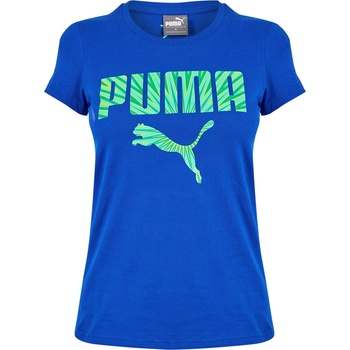 PUMA Дамска тениска Puma (10) Bt 454 Ss Tee Womens - Blue
