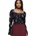 KILLSTAR дамска блуза (топ) KILLSTAR - Autumna - Black/Multi - KSRA014546