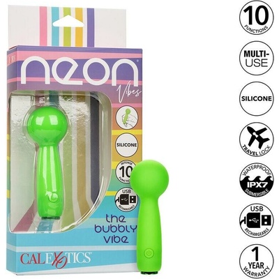 Calexotics Neon Vibes The Bubbly Vibe Mini Massager 10 Vibrations