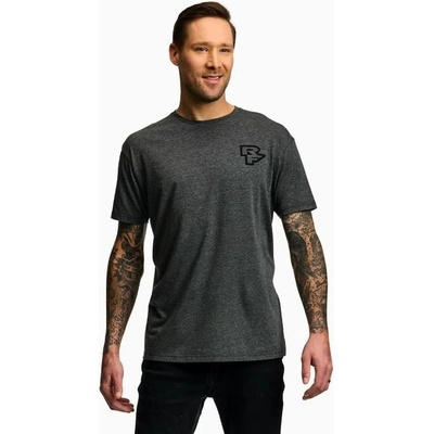 Pánské tričko Race Face Crest SS šedé