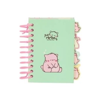 Pembe Папка с пръстени Pembe The pink cat