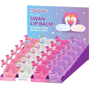 Aquarius Cosmetic Балсам за устни Martinelia - Swan, асортимент