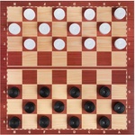  Настолна игра 2 в 1 - табла и шашки